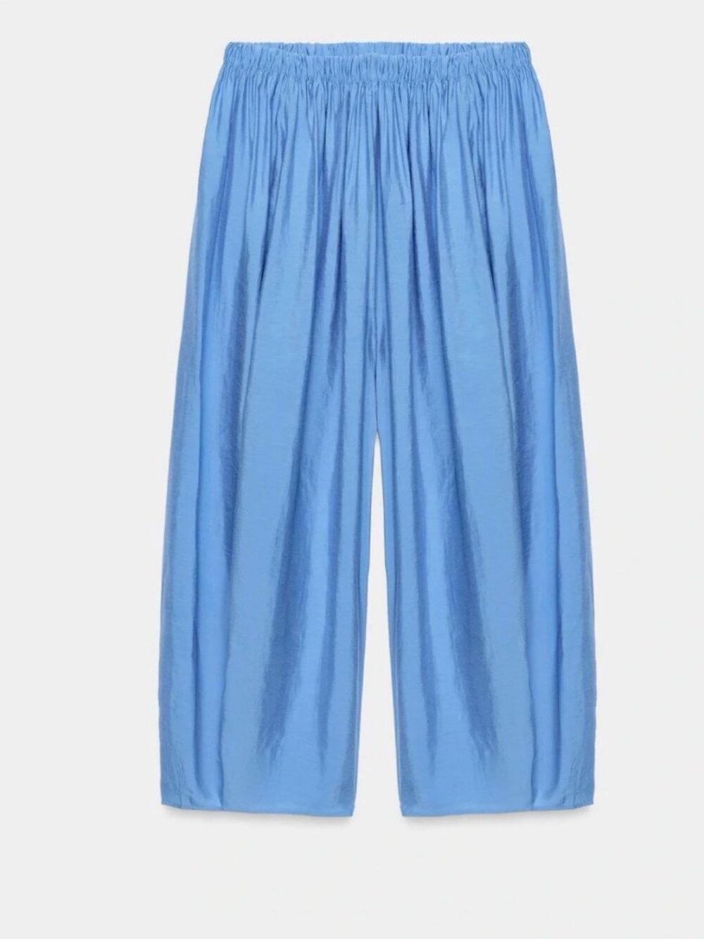 ZARA NWT Flowy Volume Balloon Pants - Picture 4 of 13